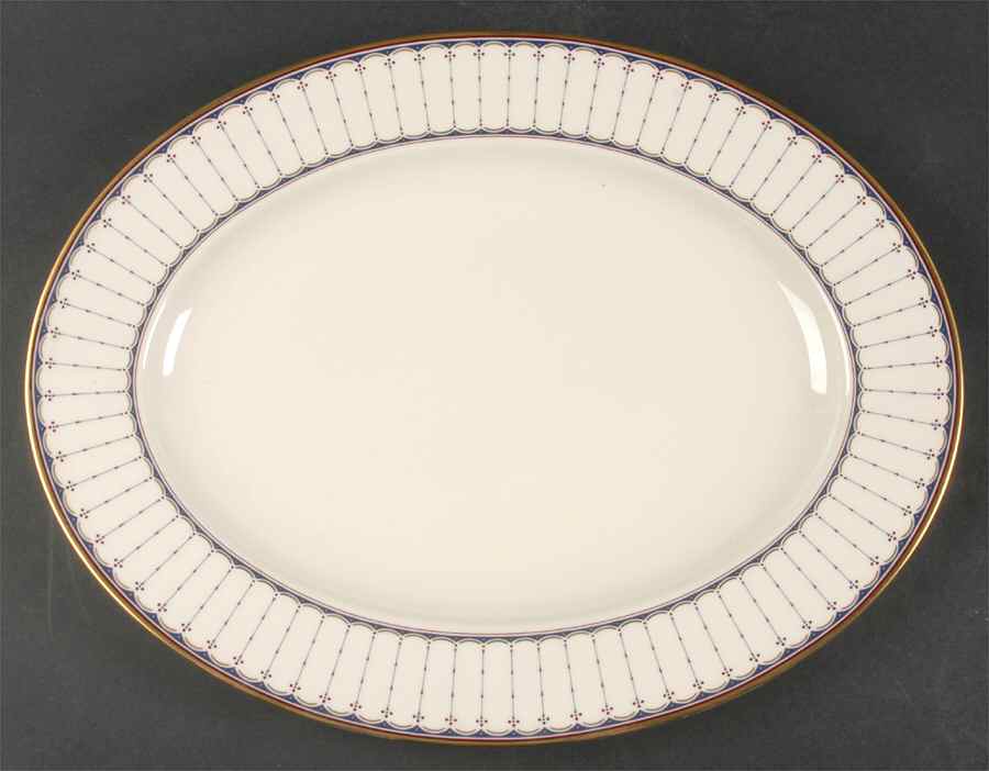 Weymouth Estates 15" Oval Serving Platter by Lenox-1