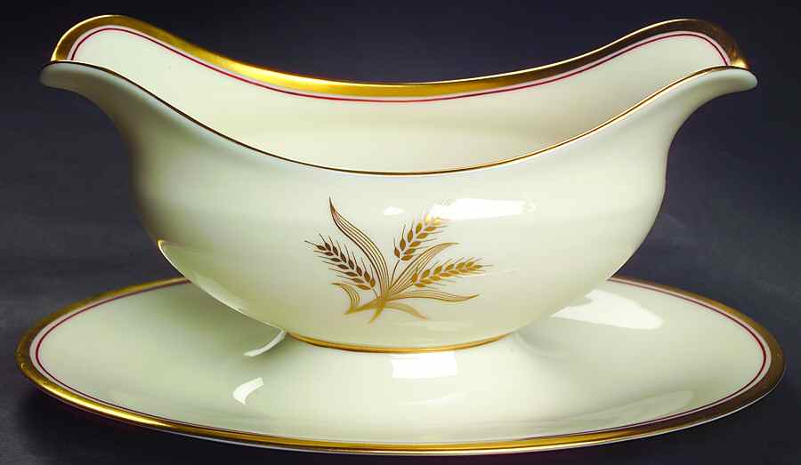 Westfield Gravy Boat with Attached Underplate by Lenox-1