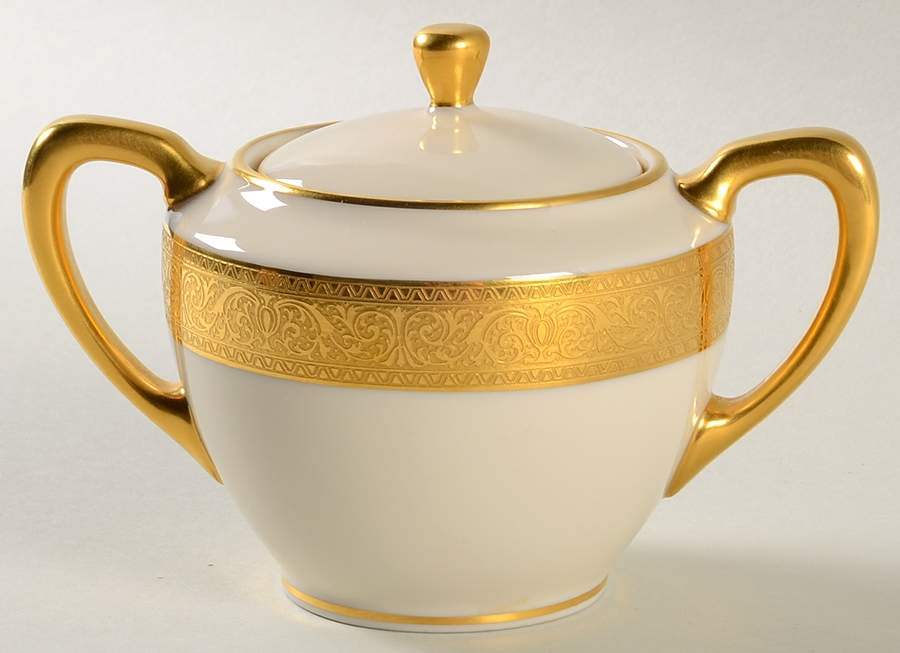 Westchester Shape 1962 Sugar Bowl & Lid by Lenox-1