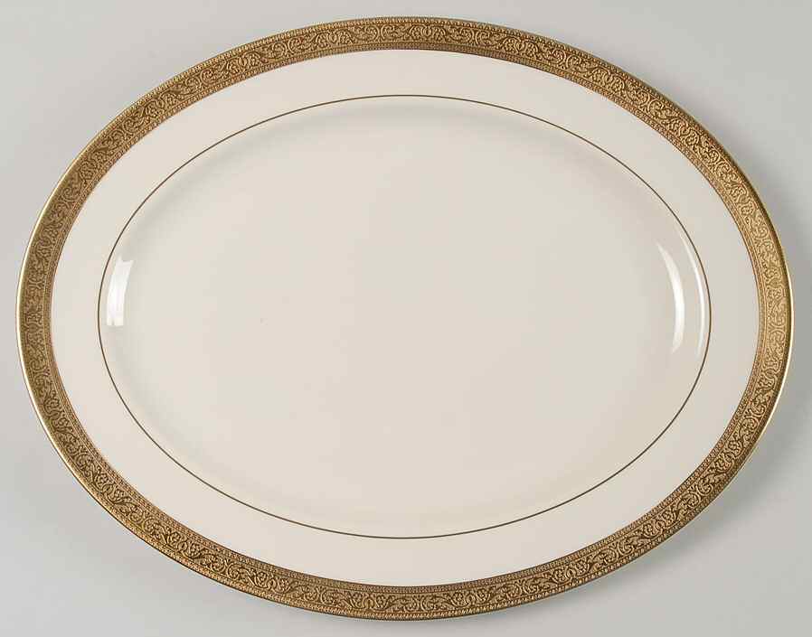 Westchester 16" 99 Shape Oval Serving Platter by Lenox-1