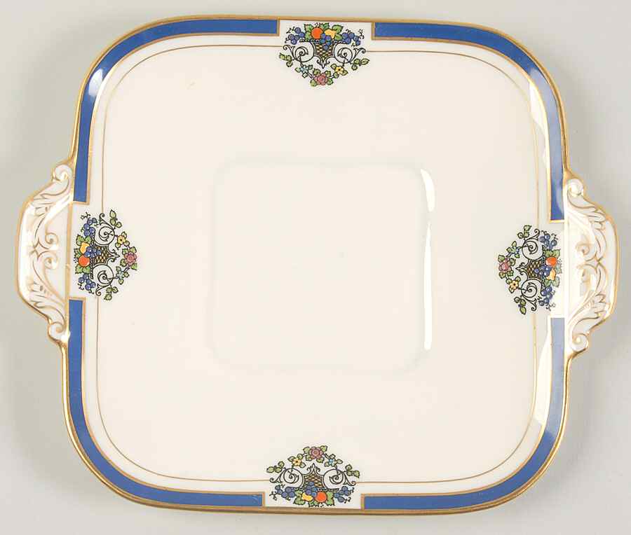 Westchester Square Handled Cake Plate by Lenox-1