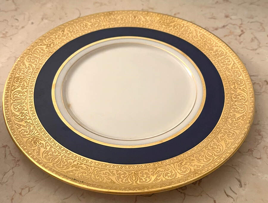 Westchester Cobalt Blue Underplate for Mayonnaise Bowl by Lenox-1