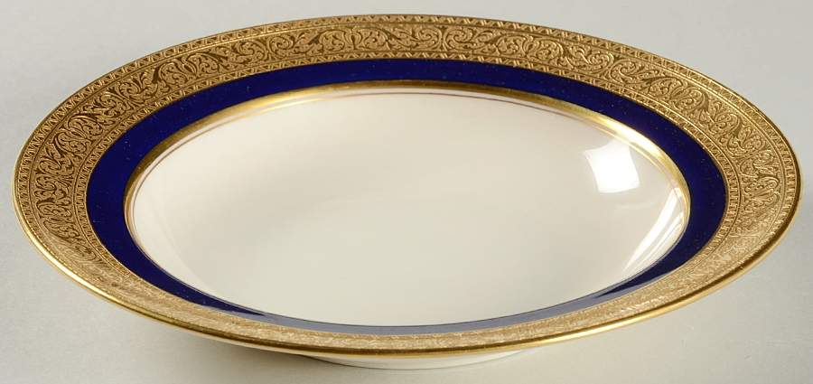 Westchester Cobalt Blue Rim Cereal Bowl by Lenox-1