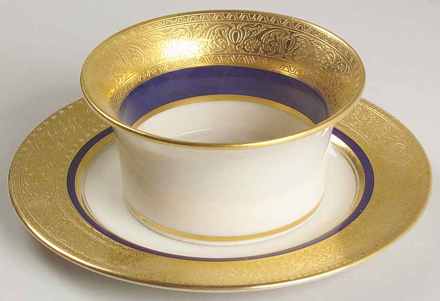 Westchester Cobalt Blue Ramekin & Saucer Set by Lenox-1