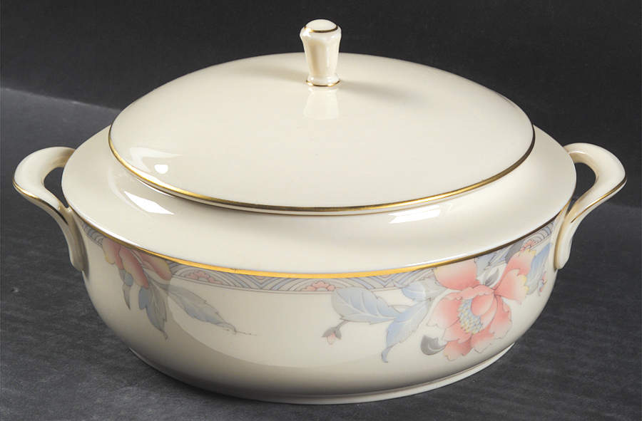 Westwood Large Round Covered Vegetable by Lenox-1
