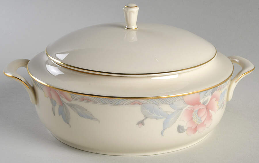 Westwood Small Round Covered Vegetable by Lenox-1