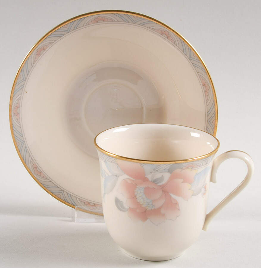 Westwood Flat Cup & Saucer Set by Lenox-1