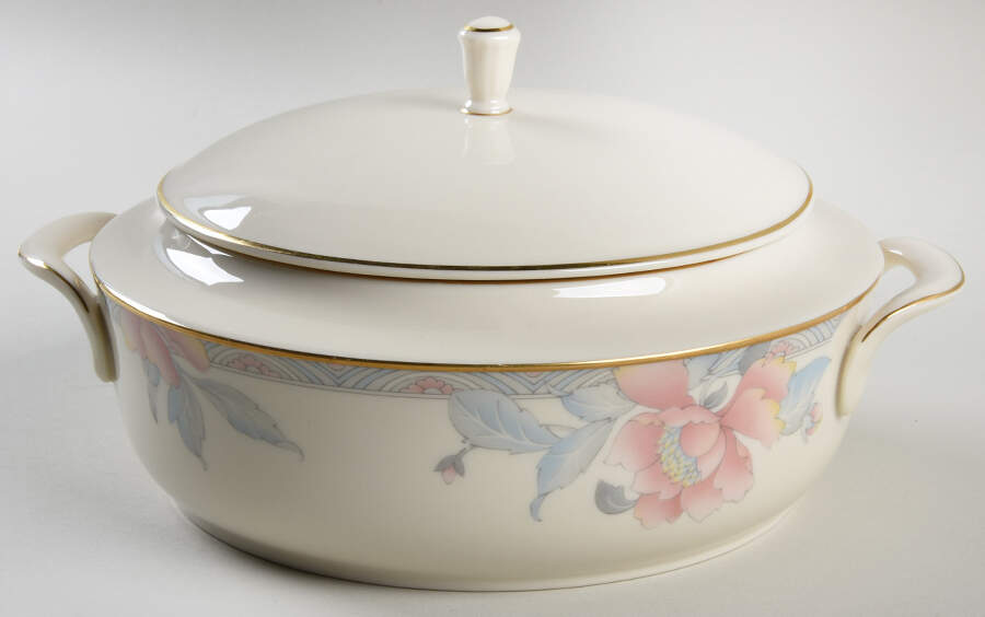 Westwood Small Round Covered Vegetable by Lenox-1