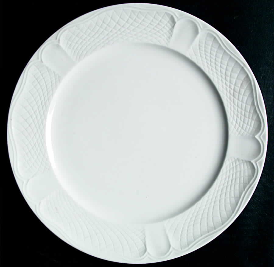 White Crest Dinner Plate by Lenox-1