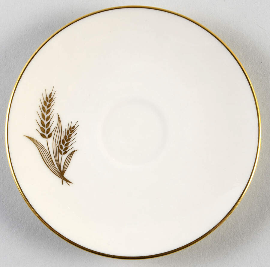 Wheat Saucer for Flat Demitasse Cup by Lenox-1