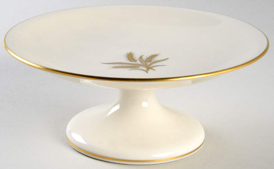 Wheat Round Compote (Height X Width) by Lenox-1