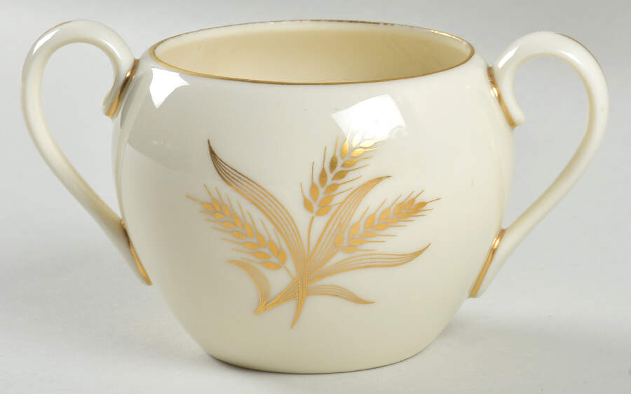 Wheat Sugar Bowl No Lid by Lenox-1