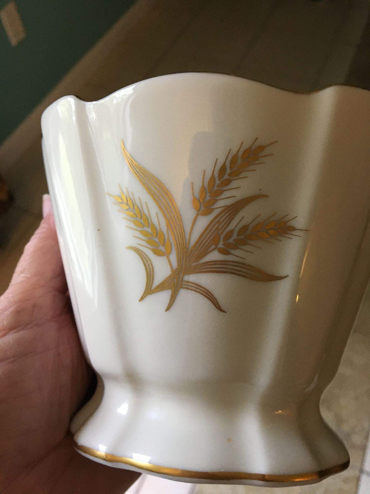Wheat 4" Vase by Lenox-1