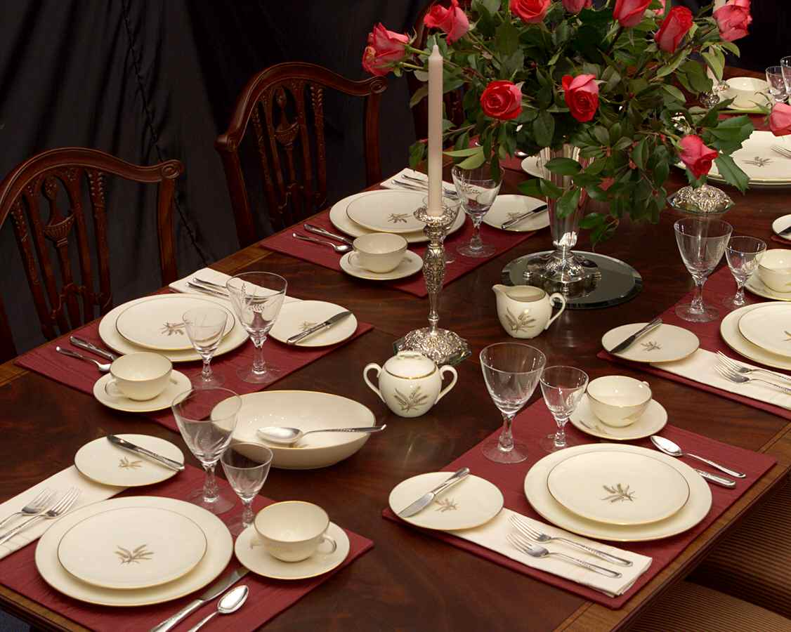 Wheat 45 Piece Estate Set by Lenox-1