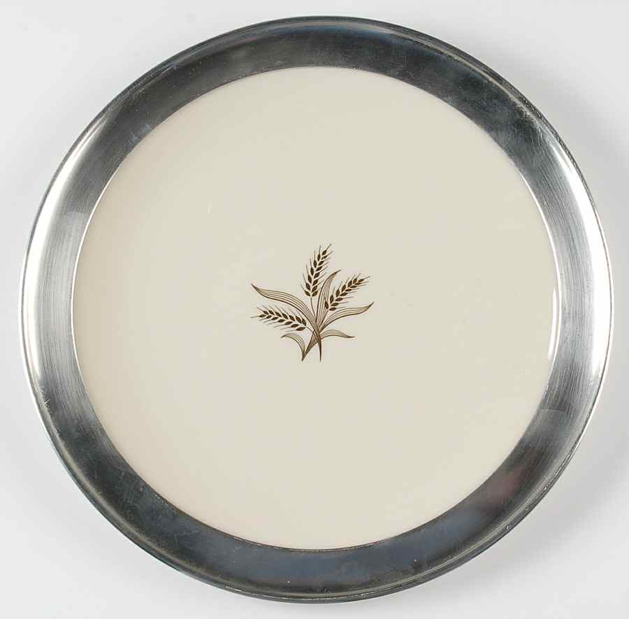 Wheat Sterling Rim Dinner Plate by Lenox-1