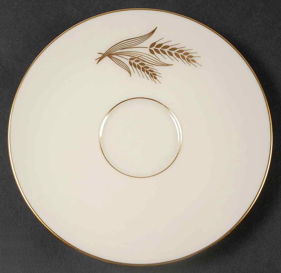 Wheat Saucer for Flat Cup by Lenox-1