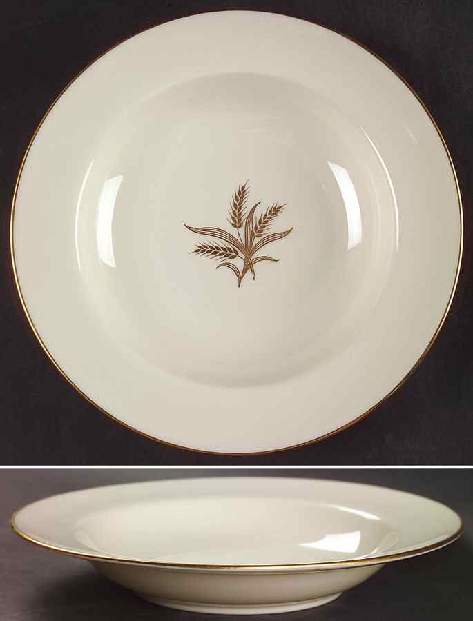 Wheat Large Rim Soup Bowl by Lenox-1