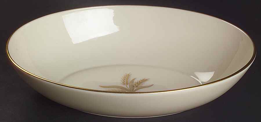 Wheat 8" Oval Vegetable Bowl by Lenox-1