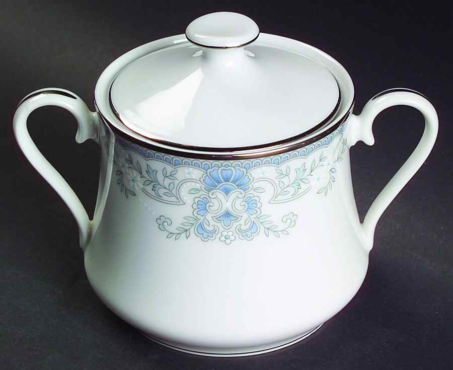 White Heather Sugar Bowl & Lid by Lenox-1