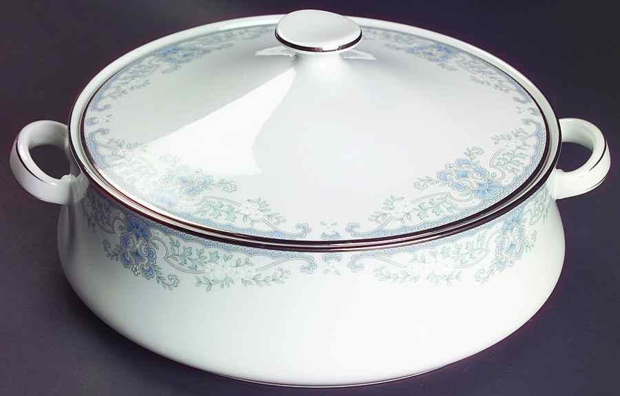 White Heather Round Covered Vegetable by Lenox-1