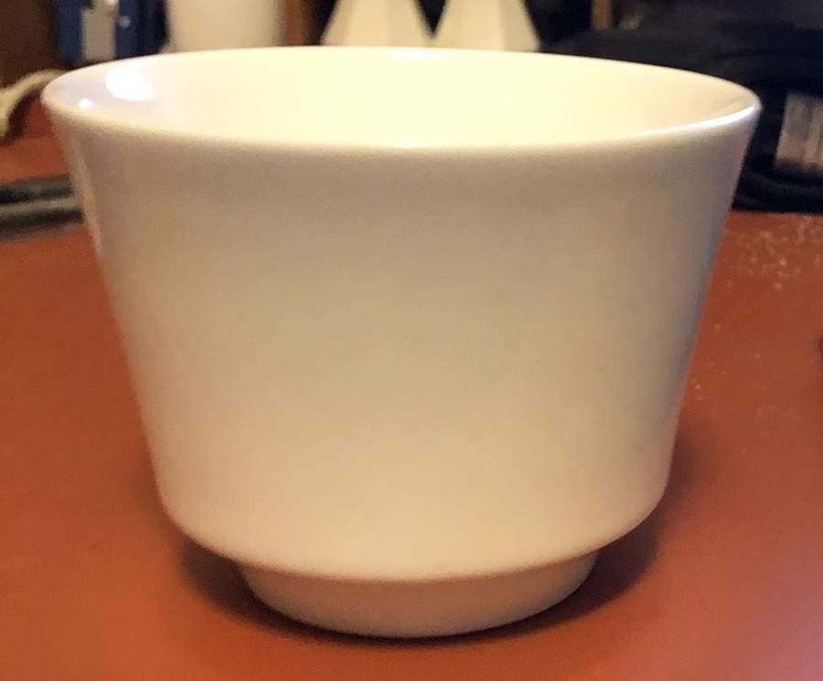 White Oasis Flat Bouillon Cup by Lenox-1