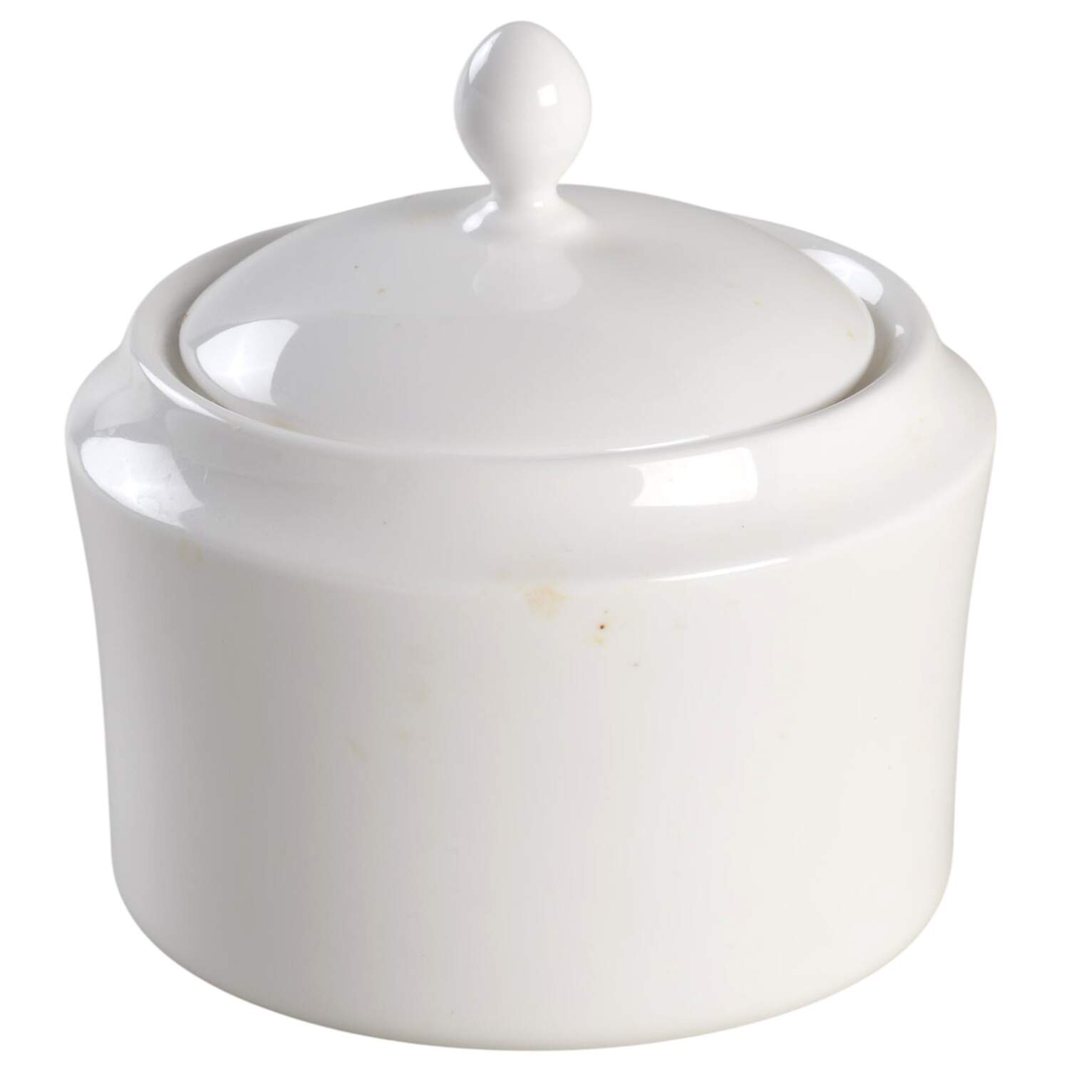 White Oasis Sugar Bowl & Lid by Lenox-1
