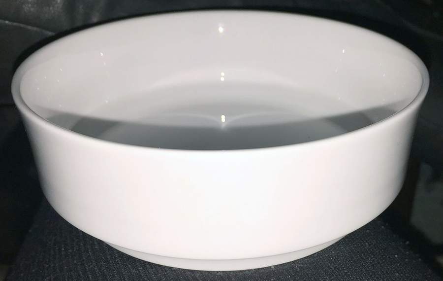 White Oasis Fruit/Dessert (Sauce) Bowl by Lenox-1