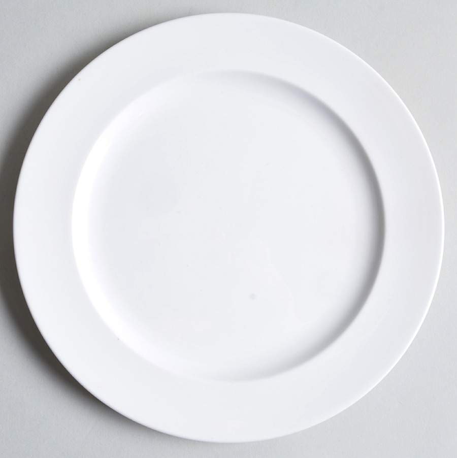 White Rim Salad Plate by Lenox-1