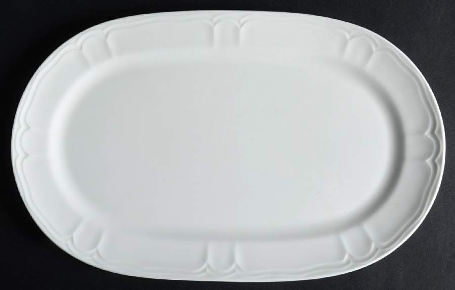 White Sands (No Trim) 11" Oval Serving Platter by Lenox-1