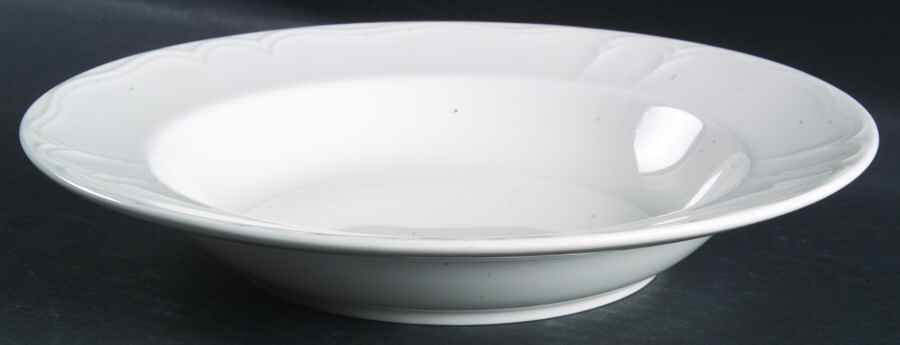 White Sands (No Trim) Large Rim Soup Bowl by Lenox-1