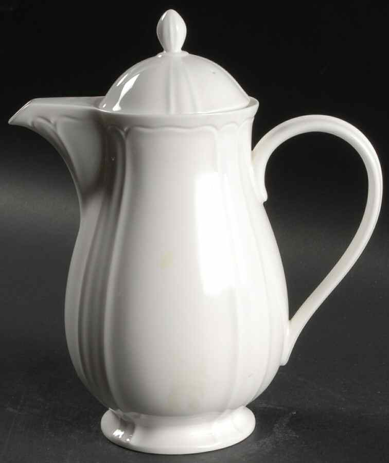 White Sands (No Trim) Mini Coffee Pot & Lid by Lenox-1