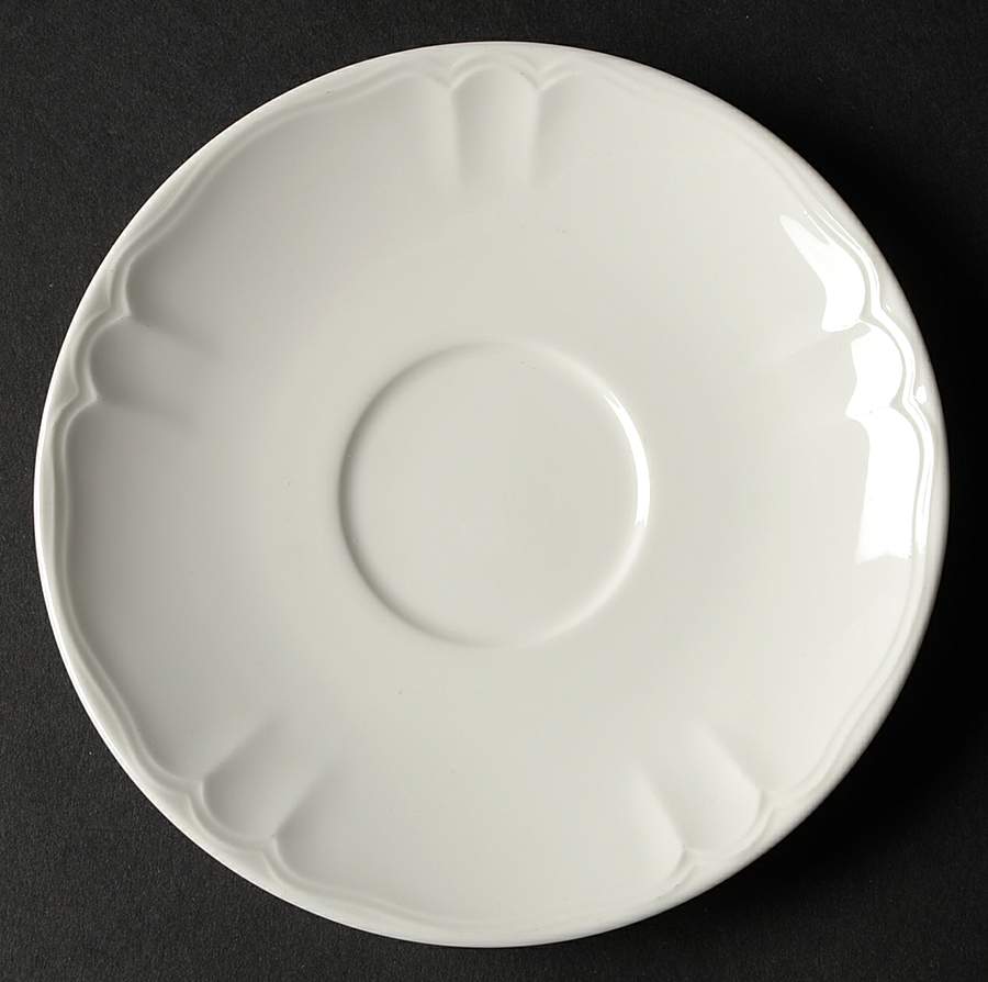 White Sands (No Trim) Saucer for Flat Cup by Lenox-1