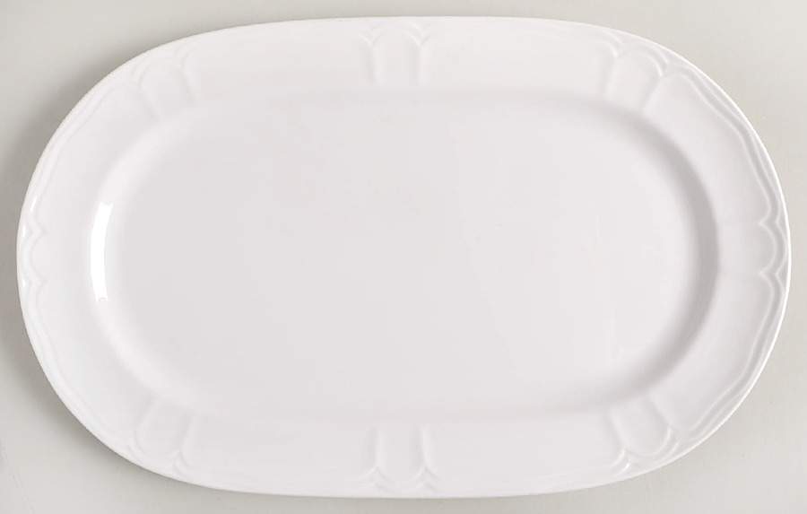 White Sands (No Trim) 13" Oval Serving Platter by Lenox-1