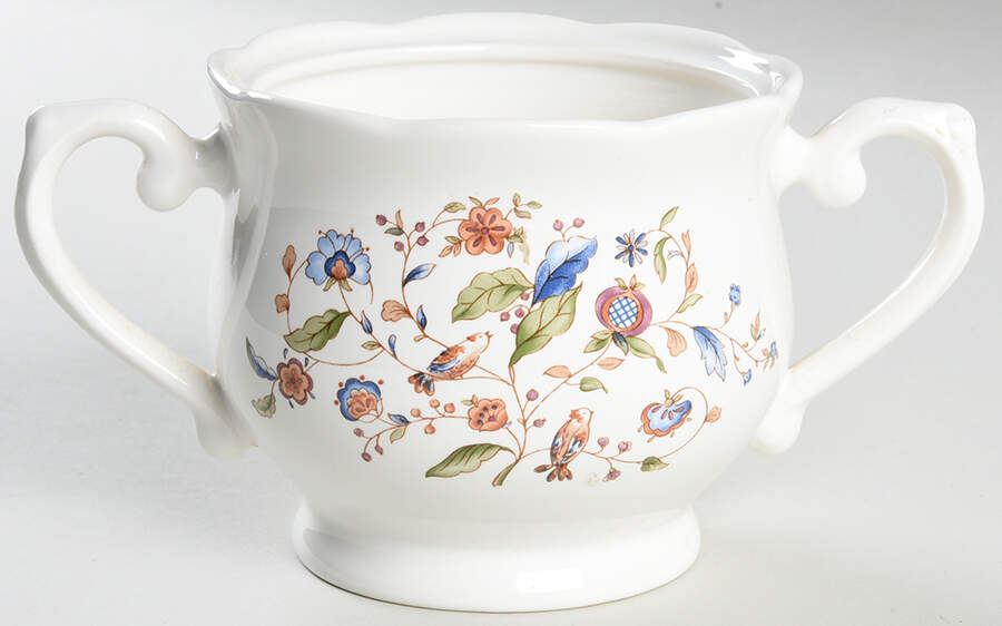 Wind Chimes Sugar Bowl No Lid by Lenox-1