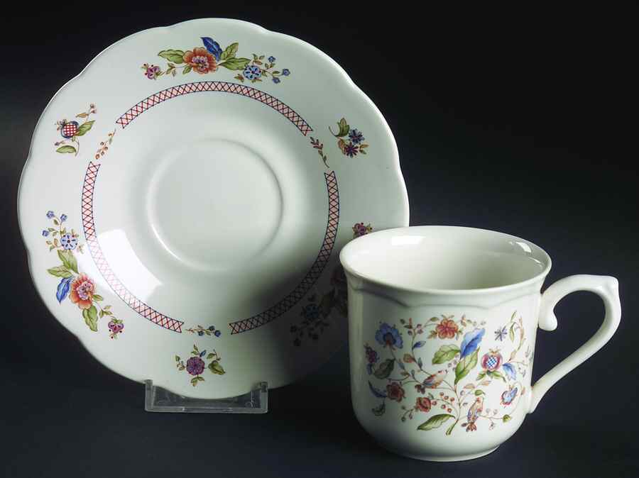 Wind Chimes Flat Cup & Saucer Set by Lenox-1