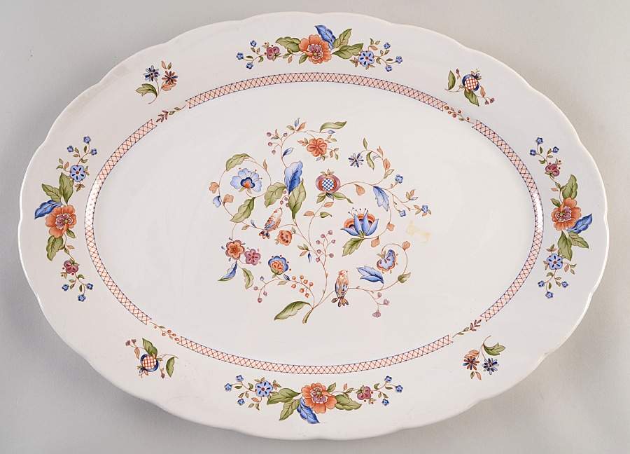 Wind Chimes 16" Oval Serving Platter by Lenox-1