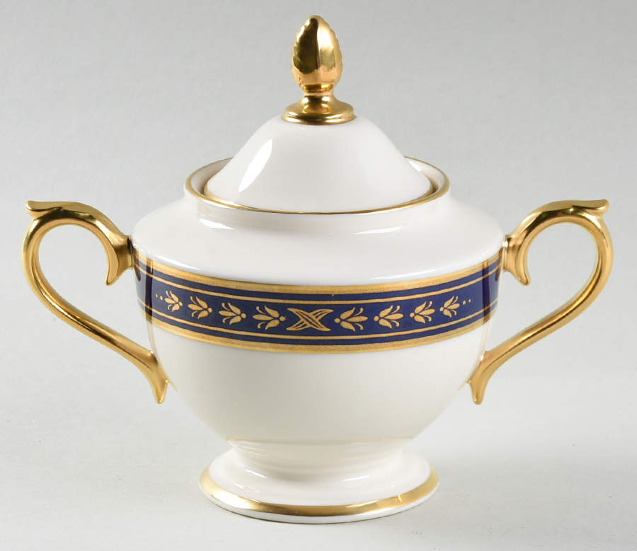 Winslow Castle Sugar Bowl & Lid by Lenox-1