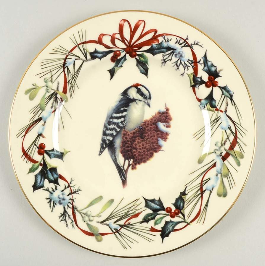 Winter Greetings Accent Luncheon Plate by Lenox-1