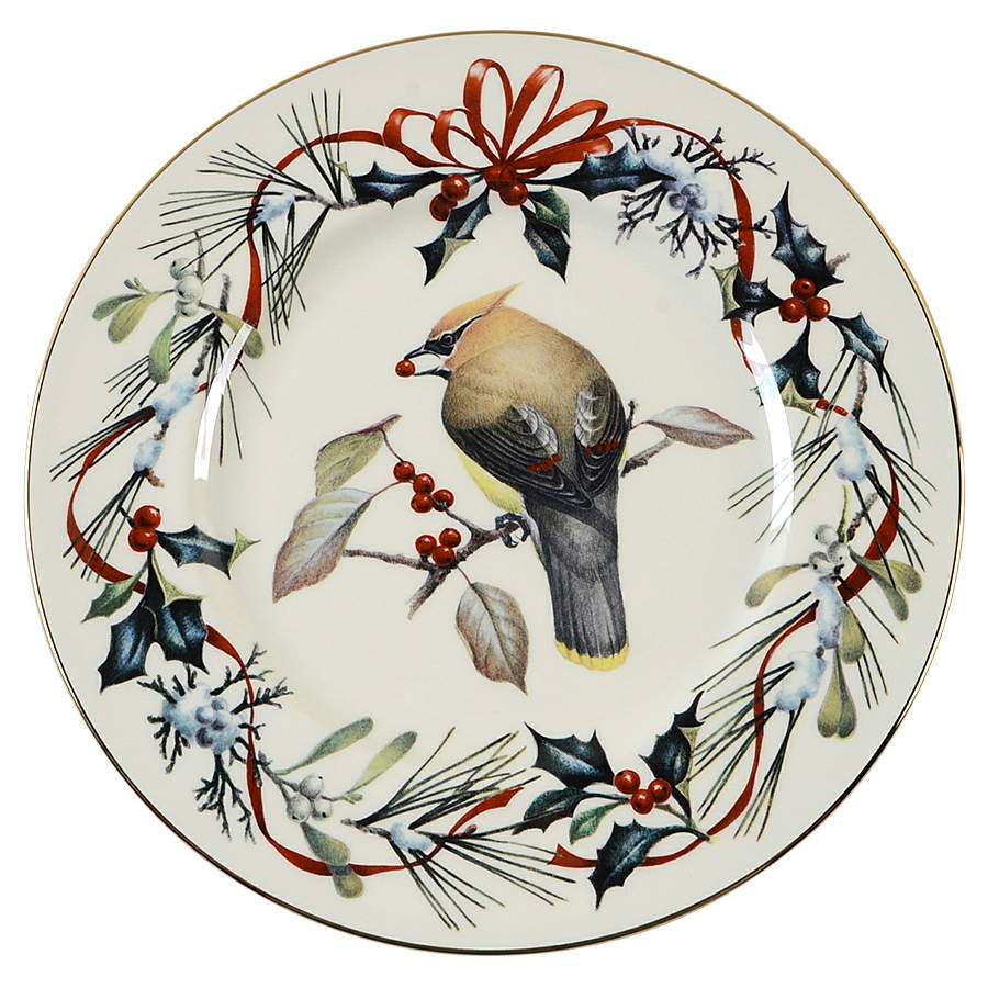 Winter Greetings Accent Luncheon Plate by Lenox-1