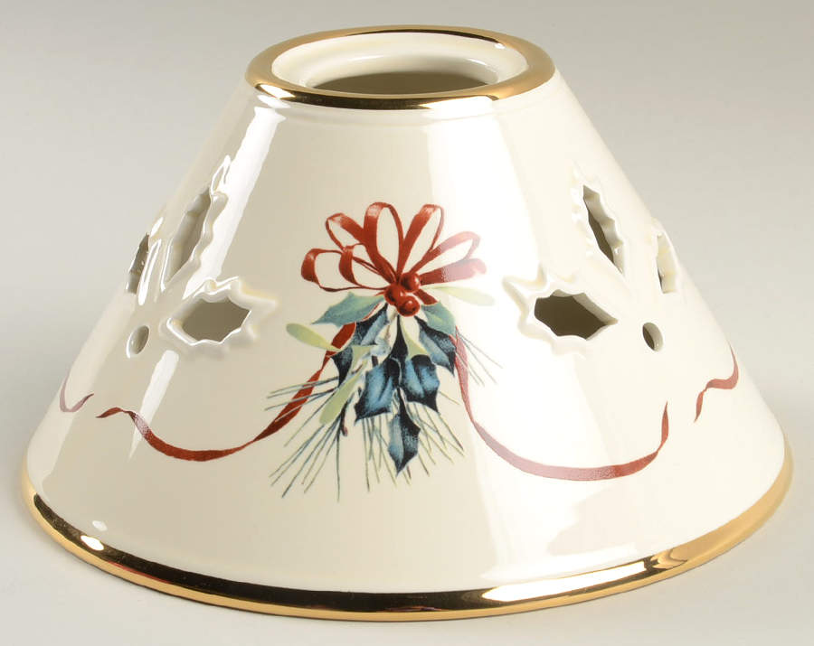 Winter Greetings Shade for Candle Lamp by Lenox-1