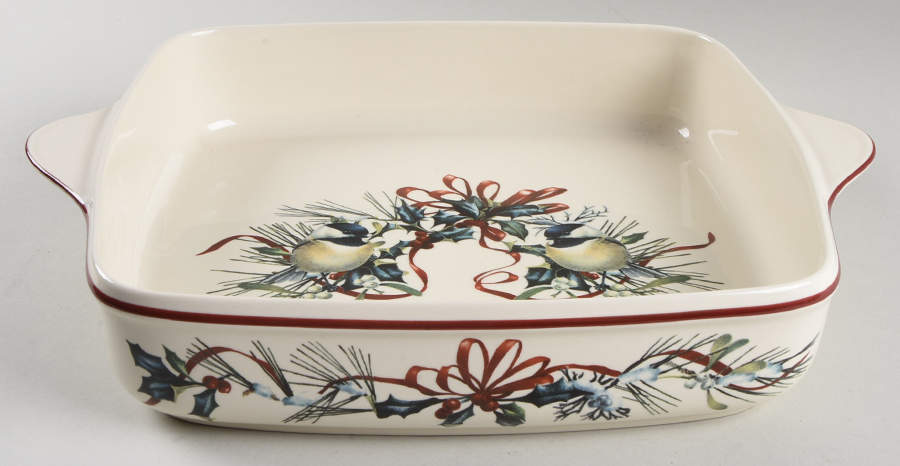 Winter Greetings 13' Square Baker by Lenox-1