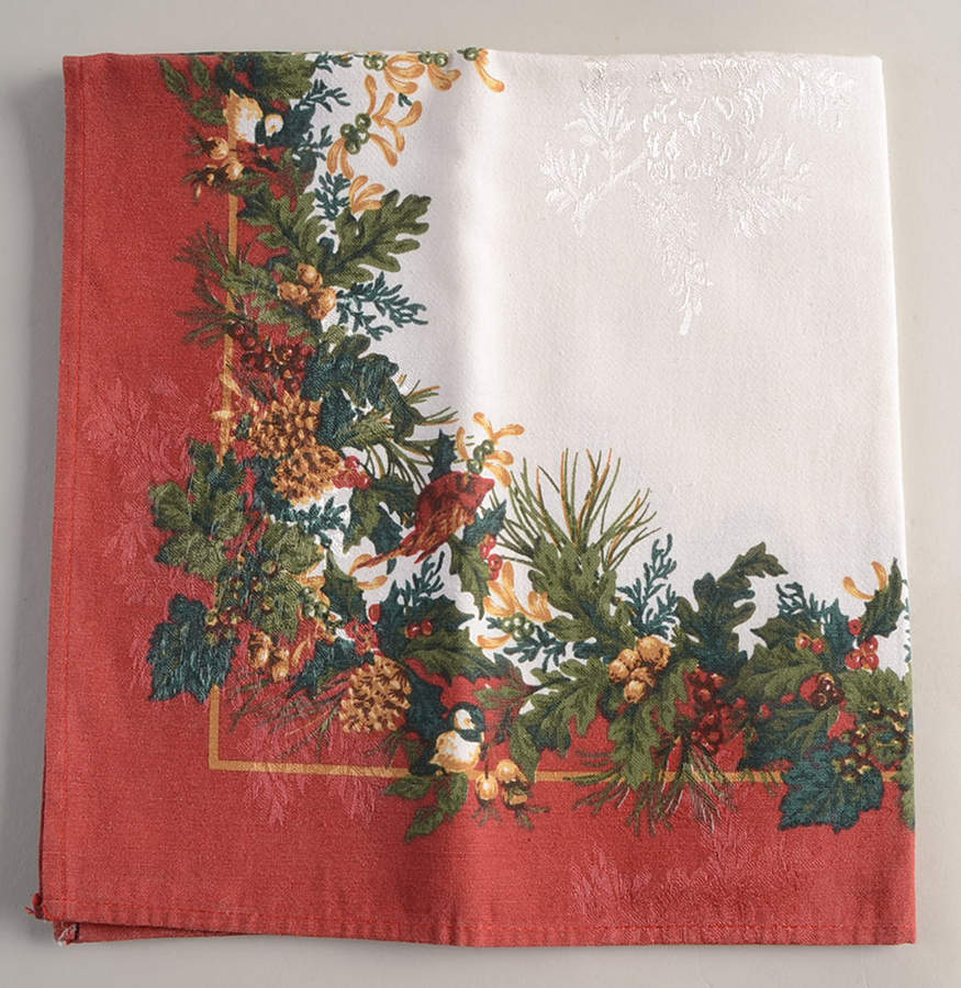 Winter Greetings Cloth Napkin by Lenox-1