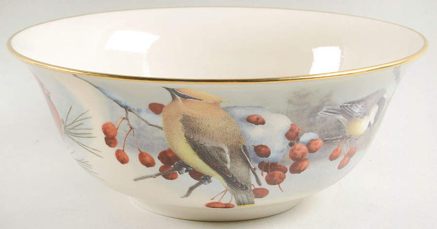 Winter Greetings 9" Scenic Serving Bowl by Lenox-1