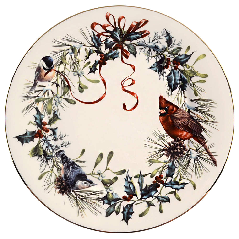 Winter Greetings Dinner Plate by Lenox-1