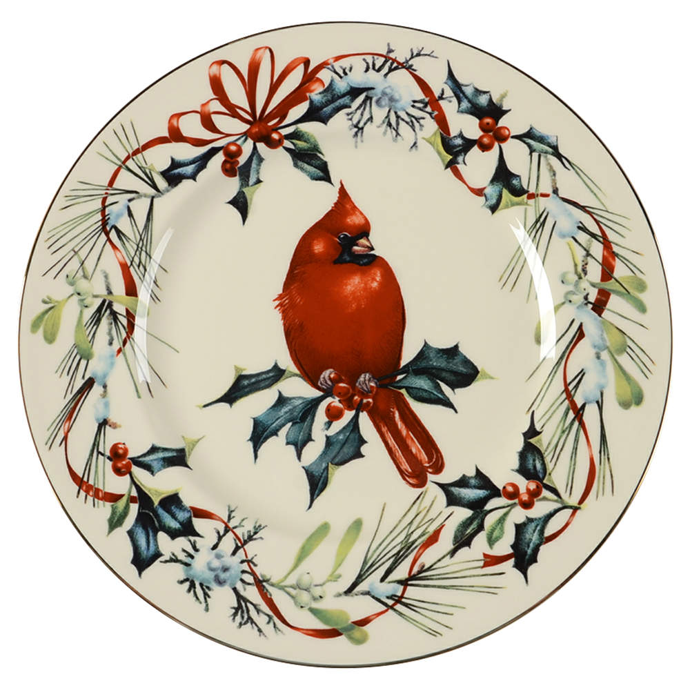 Winter Greetings Accent Luncheon Plate by Lenox-1