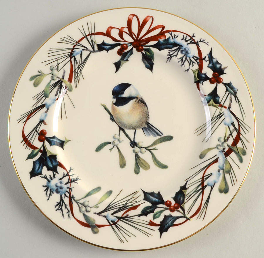 Winter Greetings Accent Luncheon Plate by Lenox-1