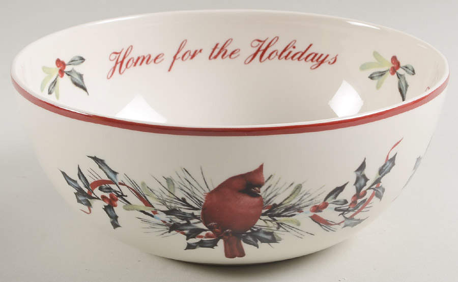 Winter Greetings Sentiment Bowl by Lenox-1