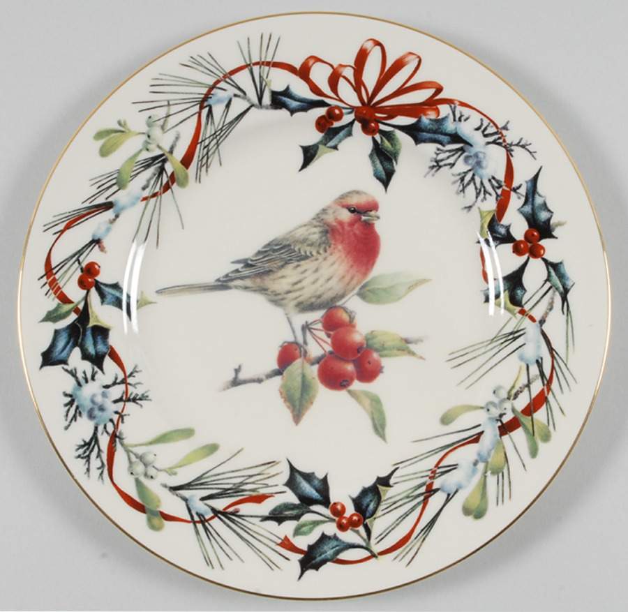 Winter Greetings Accent Luncheon Plate by Lenox-1