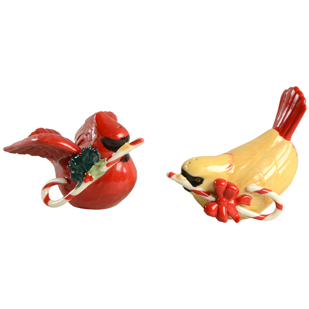 Winter Greetings Figural Salt & Pepper Set by Lenox-1