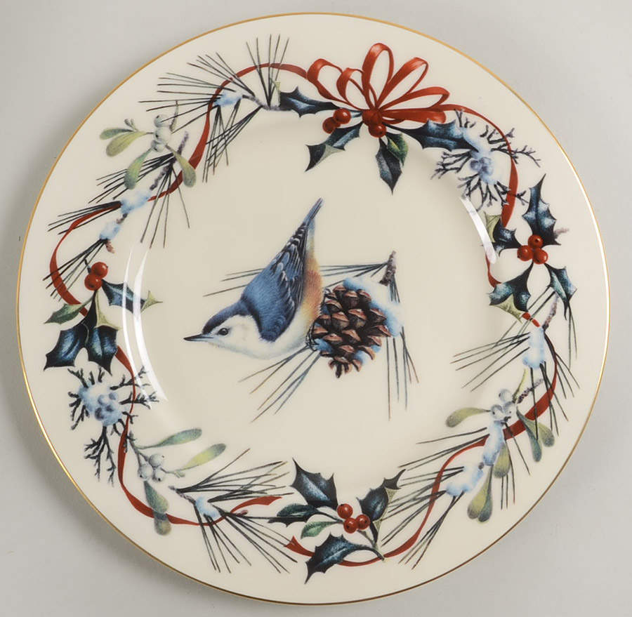Winter Greetings Accent Luncheon Plate by Lenox-1
